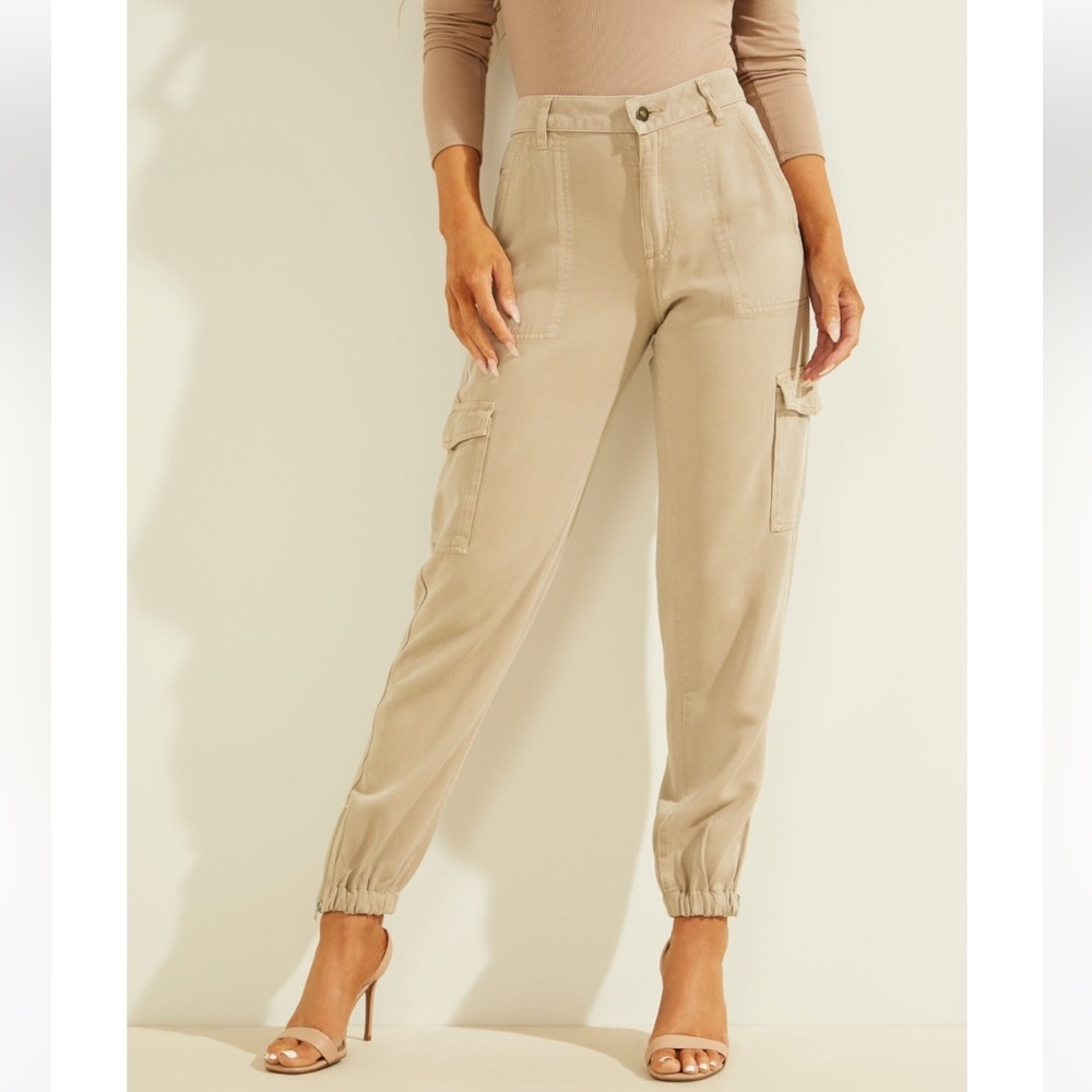 Guess Bowie Tan Cargo Pants